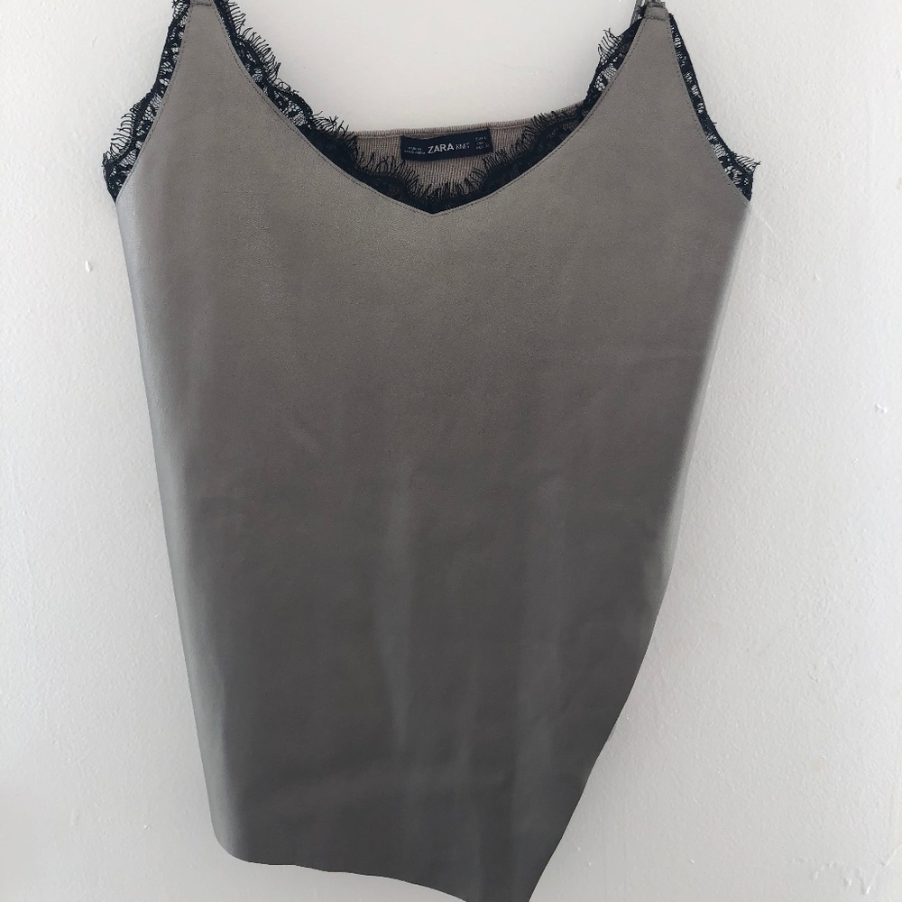 Zara Metallic Top - Picture 1 of 4